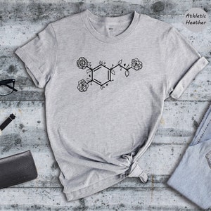 School Psychologist Shirt, Serotonin Molecule Shirt, Therapist Shirt, Serotonin Dopamine Tee, Psychiatrist Shirt