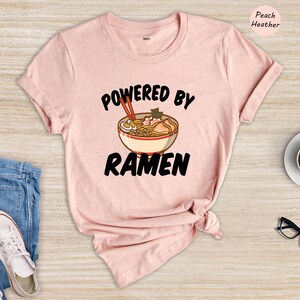 Camiseta de ramen japonés, camiseta para amantes de la comida, camiseta para amantes de los fideos (unisex S-XXL) imagen 5