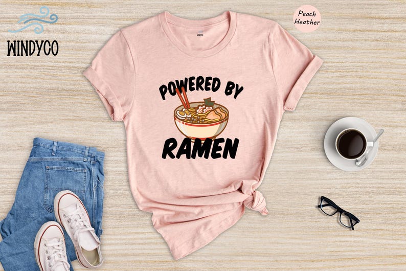 Camiseta de ramen japonés, camiseta para amantes de la comida, camiseta para amantes de los fideos (unisex S-XXL) imagen 5