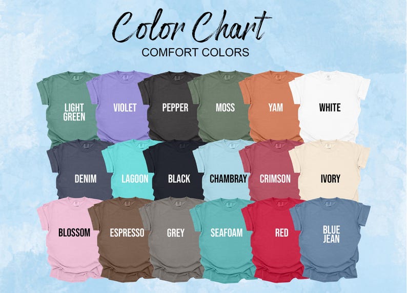 Comfort Colors® Custom Text Shirt: Personalized Quote Shirt, Favorite Author T-Shirt afbeelding 13