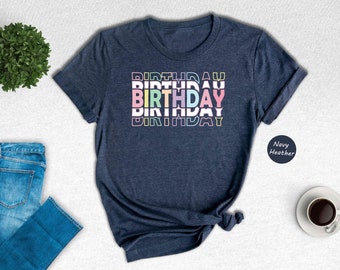 Birthday Birthday Shirt, Cute Neon Birthday Shirt, It's My Birthday Shirt, Its My Birthday Shirt, Birthday Queen Tee