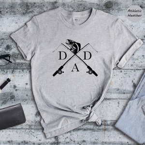 Dad Fish Shirt, Father&#39;s Day Shirt, Fishing Shirt, Funny Dad Gift For Fishing Daddy, Father&#39;s Day Gift
