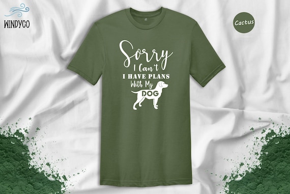 Dog Mom T-Shirt: Sarcastic Saying - Casual Cotton Tee