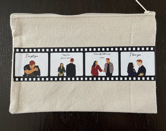 Chenford Canvas Bag - The Rookie Fan Art - Travel Makeup Tote