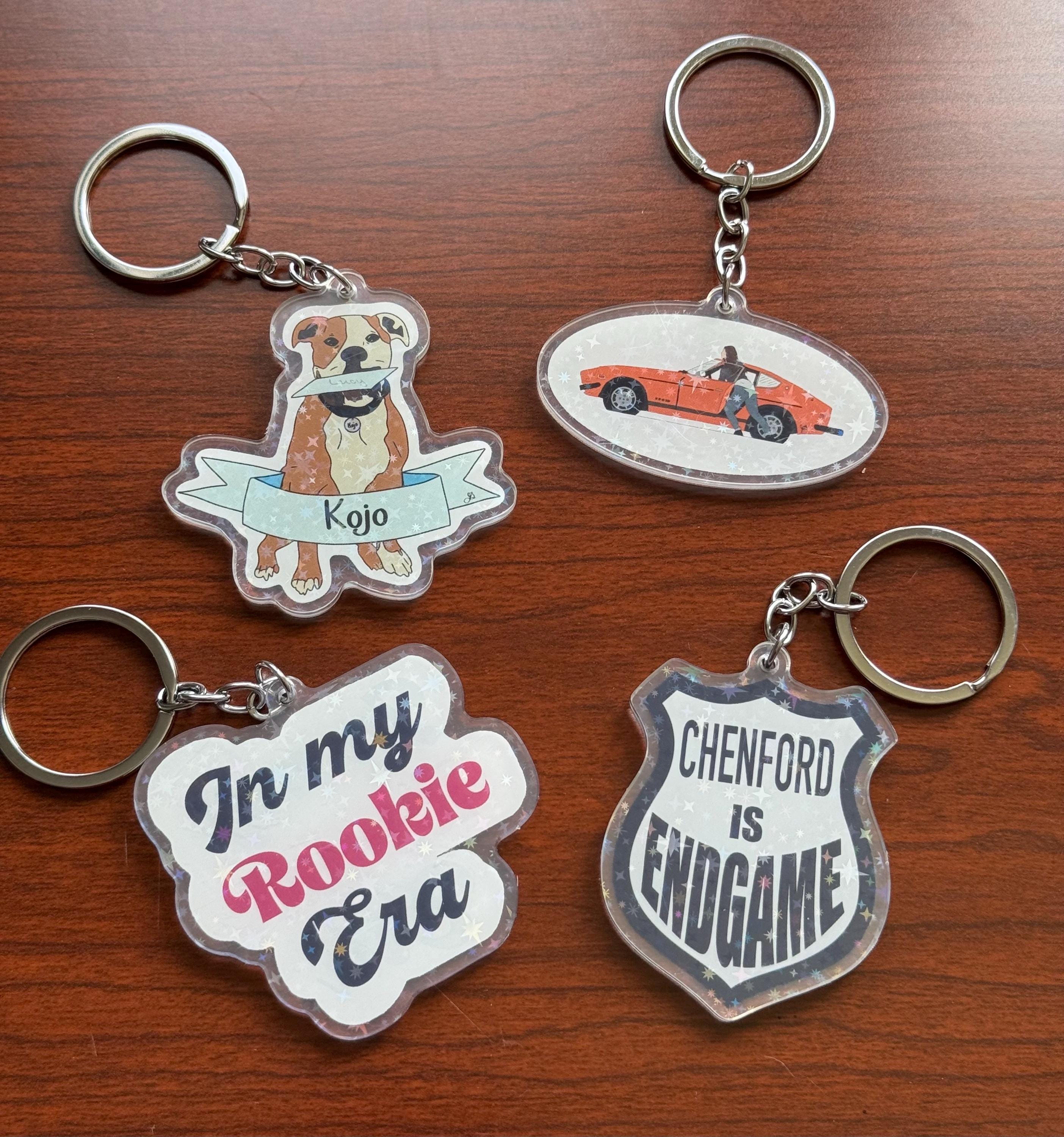 The Rookie Acrylic Keychains 2 | Double Sided | Chenford | Kojo