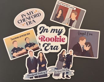 The Rookie Stickers - Eras, Chenford, Dating, Angst, Training Officers, At your six