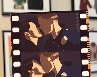 Stampe artistiche ispirate a The Rookie - Lucy Chen, Tim Bradford, Chenford, Stagione 7