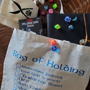 Tote Bag : D&amp;D Bag of Holding Dungeons and Dragons - Etsy