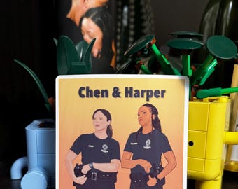 The Rookie Stickers - Season 5-7and BTS, Chenford, Celina Juarez, Nyla Harper