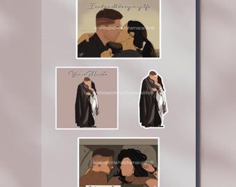 The Rookie Stickers - Season 8 - Chenford Series 1 -  Bradford, Chen