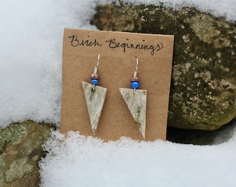 Authentic Birch Bark Earrings