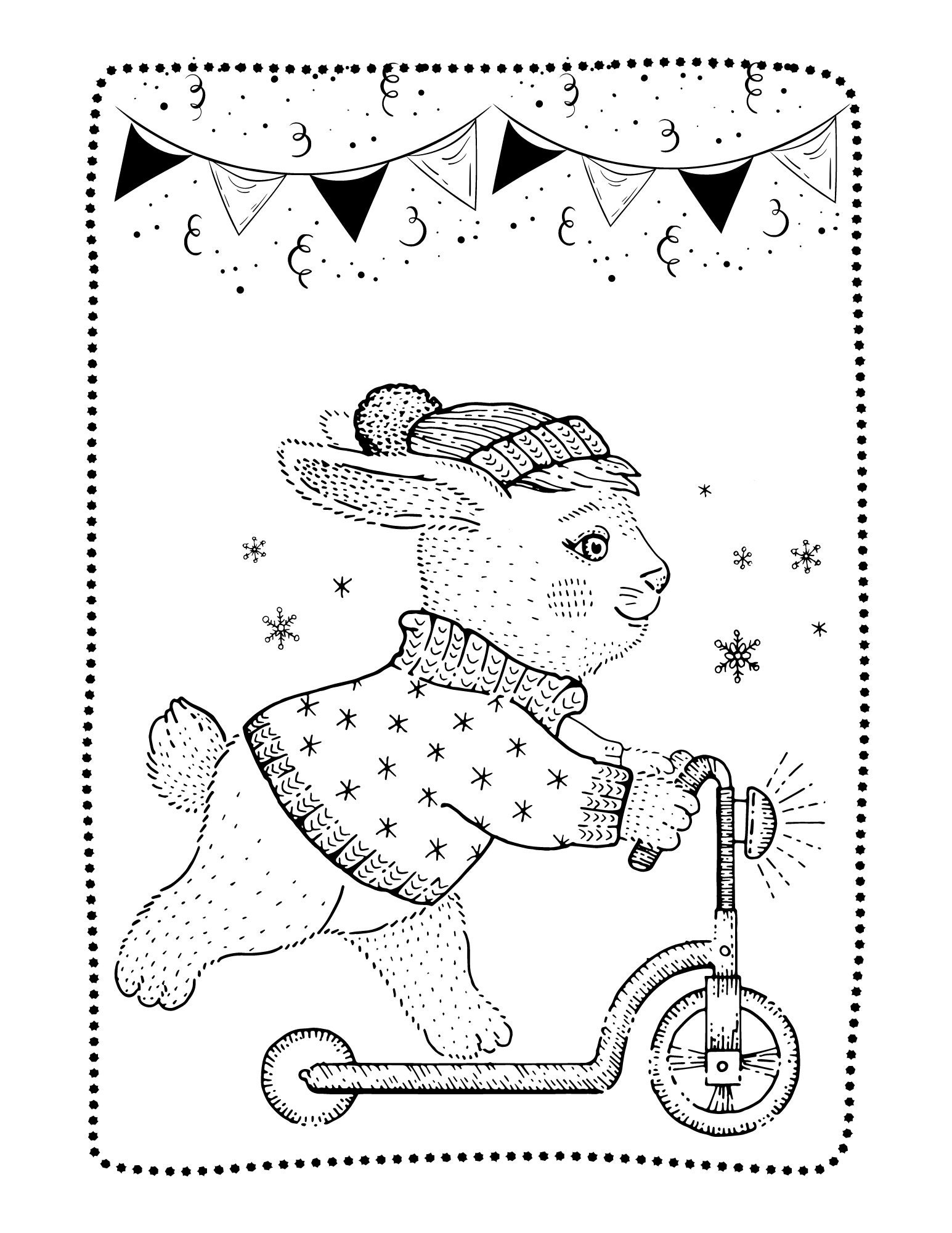 Christmas Coloring Pages for Kids, Boys, Girls, Teens and Adults