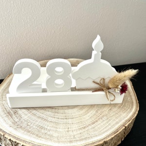 Birthday tealight holder | Birthday gift | Happy Birthday | Candle holder