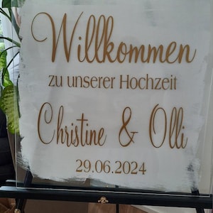 Sticker | Wedding welcome sign | Wedding sign | Wedding decoration | Wedding lettering