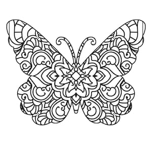 Butterfly Coloring Book
