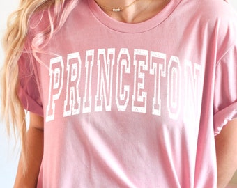 Princeton T-shirt for Women Gift, Ivy League Tee, Princeton Gifts, College Shirt Gift