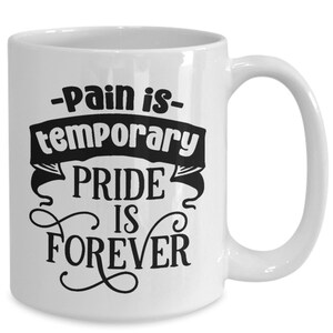 Inspirational motivational quote print mug, positive encouragement life changing quote, motivational inspirational mug gift