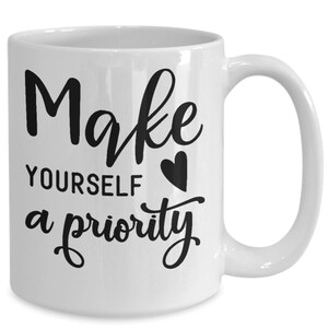 Inspirational motivational quote print mug, positive encouragement life changing quote, motivational inspirational mug gift, inspirationa...