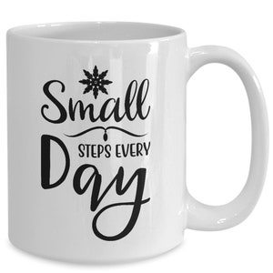 Inspirational motivational quote print mug, positive encouragement life changing quote, motivational inspirational mug gift, inspirationa...