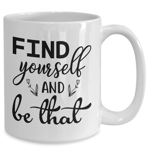 Inspirational motivational quote print mug, positive encouragement life changing quote, motivational inspirational mug gift, inspirationa...