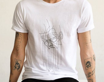 DRIP TEE White Unisex Graphic T-Shirt