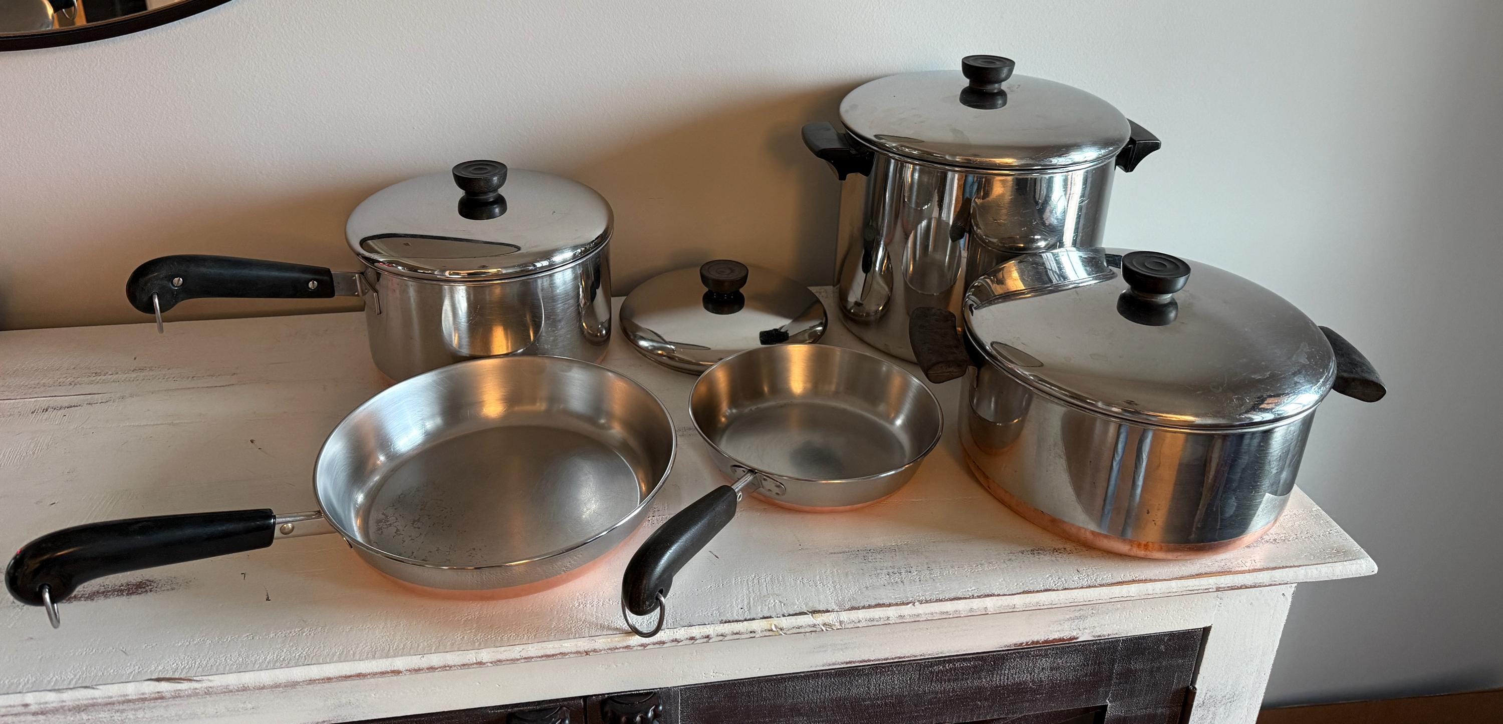 Vintage Revere Ware Set - Etsy