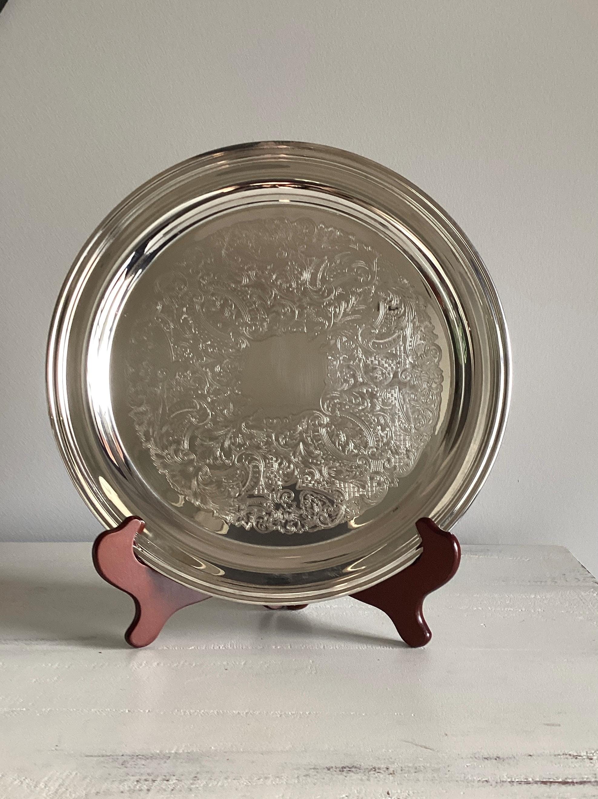 Oneida Usa Silver Platter - Etsy