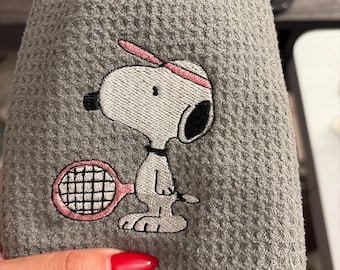 Custom snoop tennis/ pickleball towel
