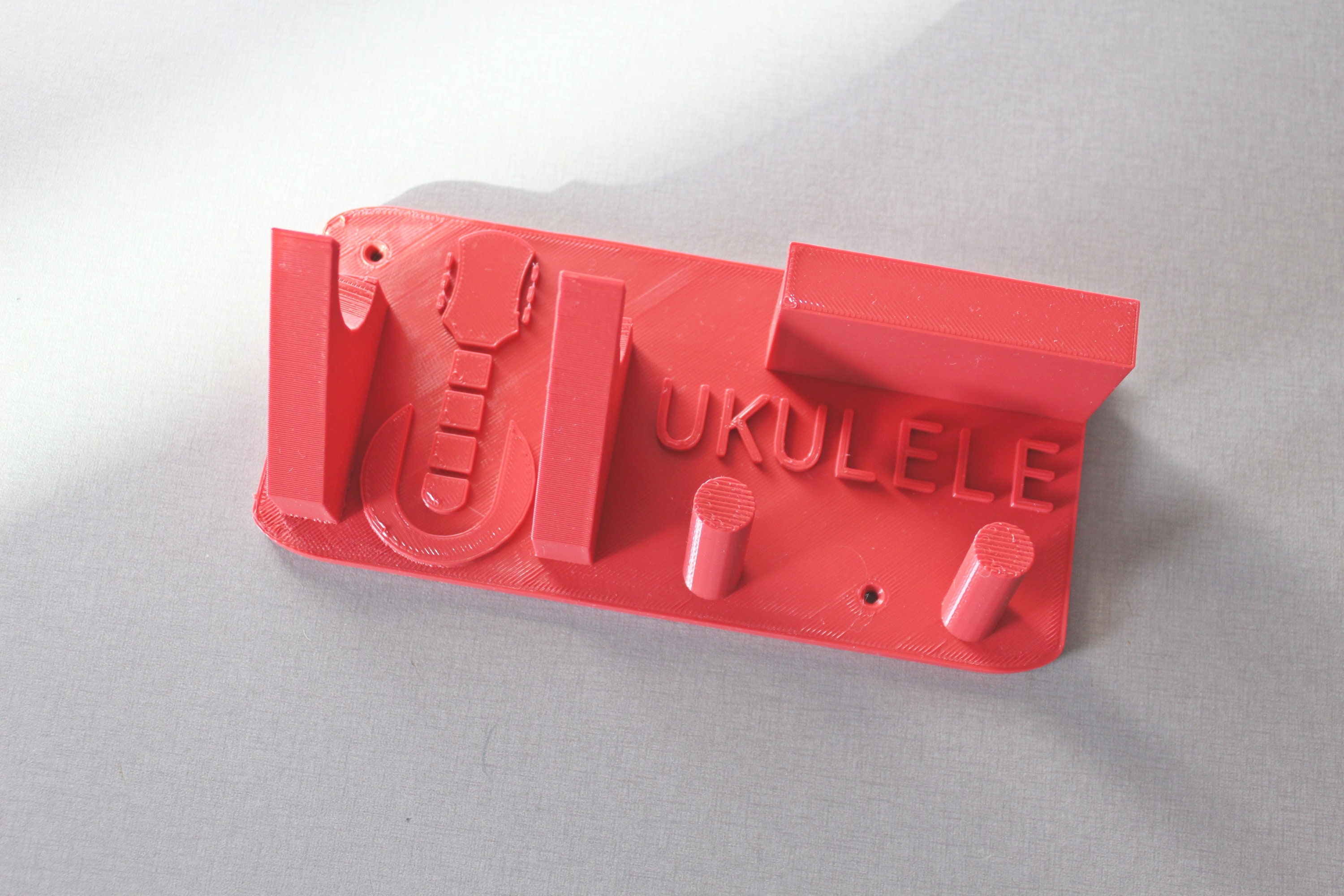 Ukulele Wall Mount Ukulele Holder Guitar Pick Holder Shelf Etsy