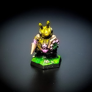 Hand Painted BeeFolk Lancer | Dungeons and Dragons | D&D | DnD | Mini | HoneyBee