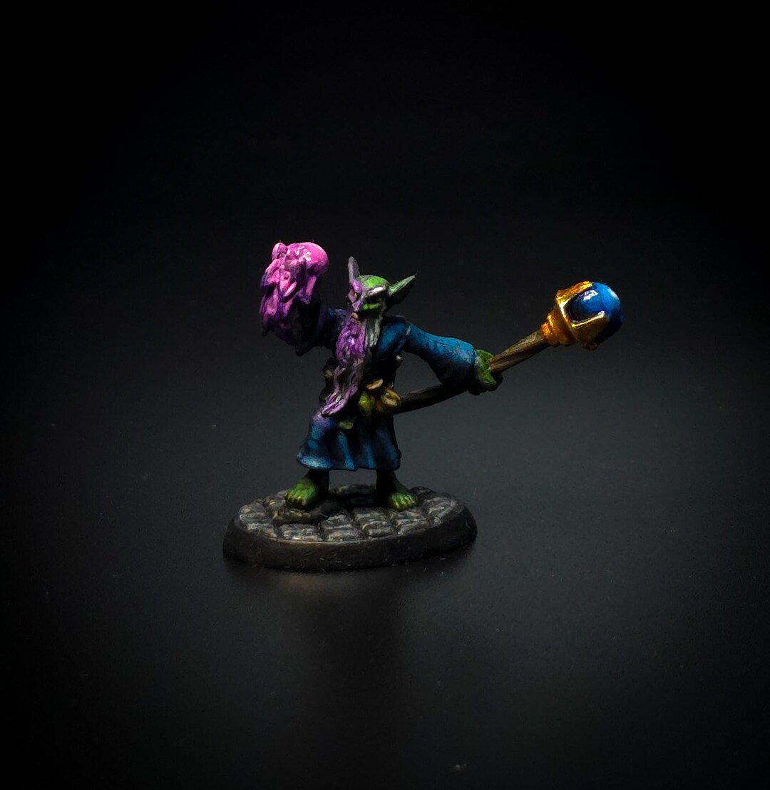 Hand Painted Goblin Mage Miniature | Dungeons and Dragons | D&D | Dnd ...