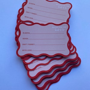 Wave Advice for the Bride Cards, advice for the new mumma, printed wave cards, bulk pack advice cards