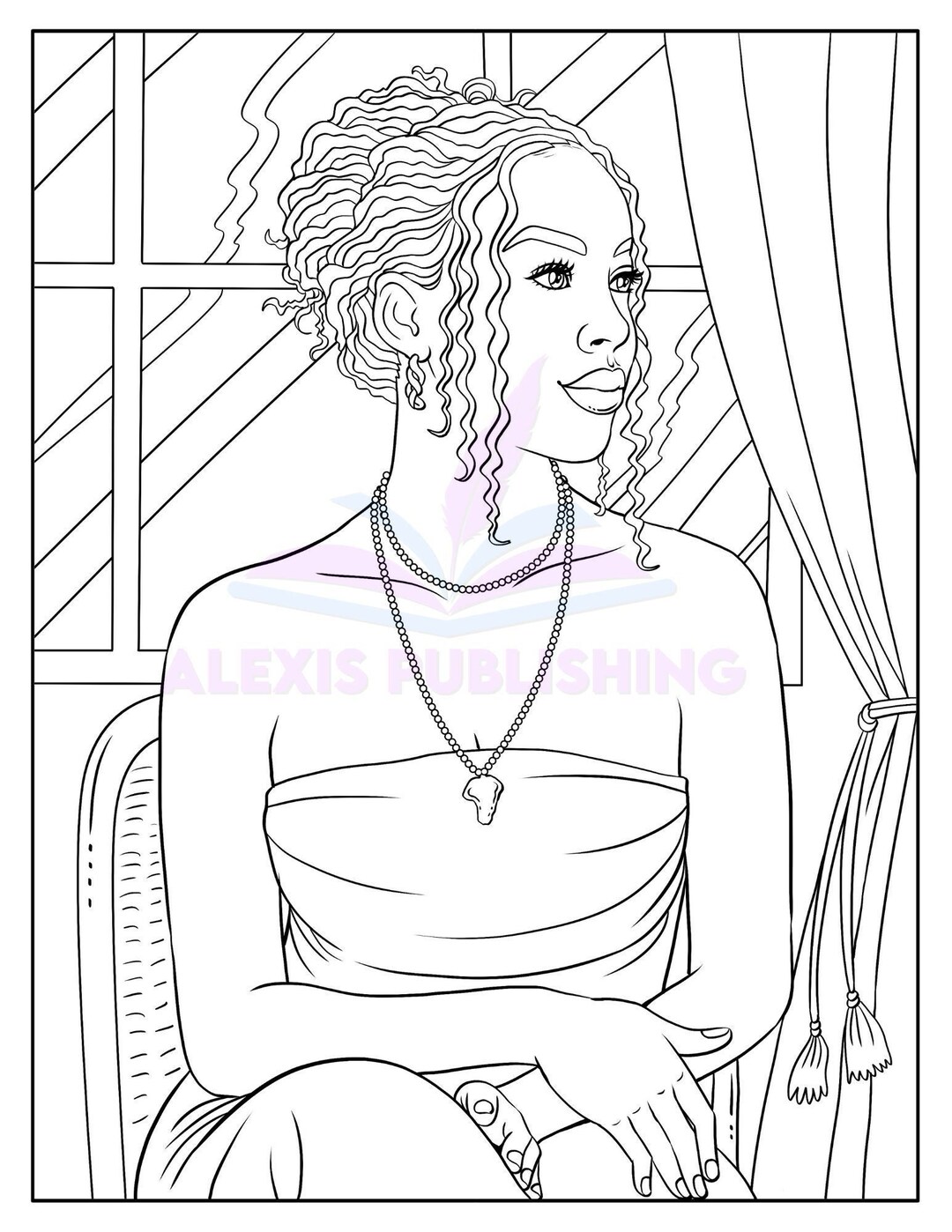 Vivid Black Coloring Pages For Adults Landscape Nature Vivid Black Coloring Pages For Adults Landscape Nature