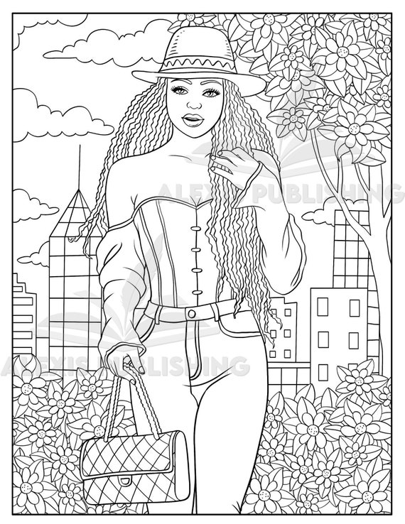 I'M STRONG: Adult Coloring Book for Black Women, African American Coloring  Books for Adults, Black Coloring Book for Adults: Gorgeous African American   Queens