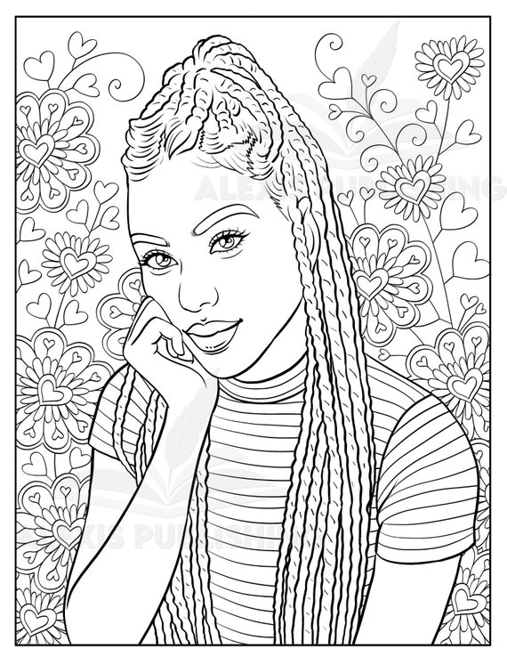 Melanin Magic Adult Coloring Book for Women: Big Coloring Book for Adults  Teen to Stress Relief | Perfect Books Gift for Him Her Men Women Mom And  Dad