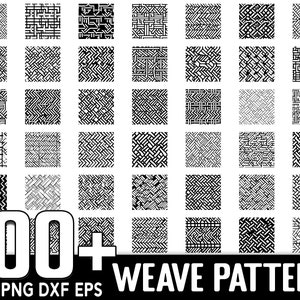 100+ Weave pattern Seamless Pattern SVG Bundle, Instant Digital Download, PNG, SVG Cut Files