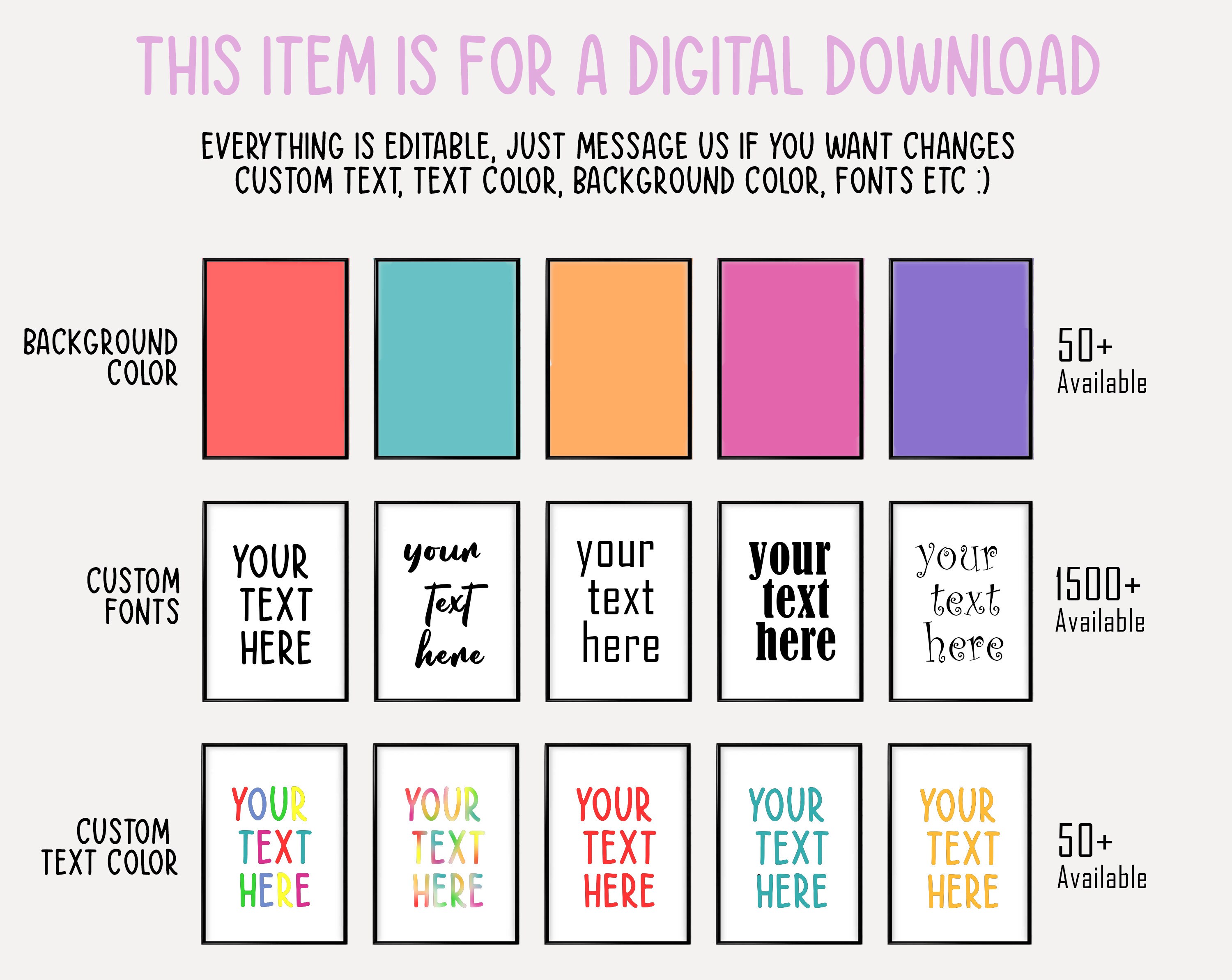 Set of 6 Office Quotes Printable Office Quotes Office Wall Etsy