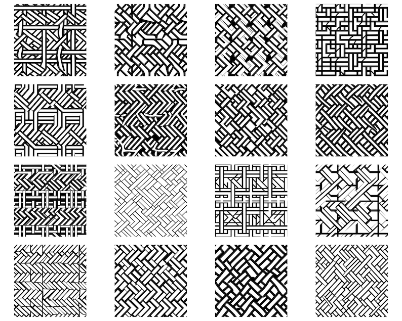 100+ Weave Pattern Seamless Designs: SVG, PNG Cut Files (digital ...