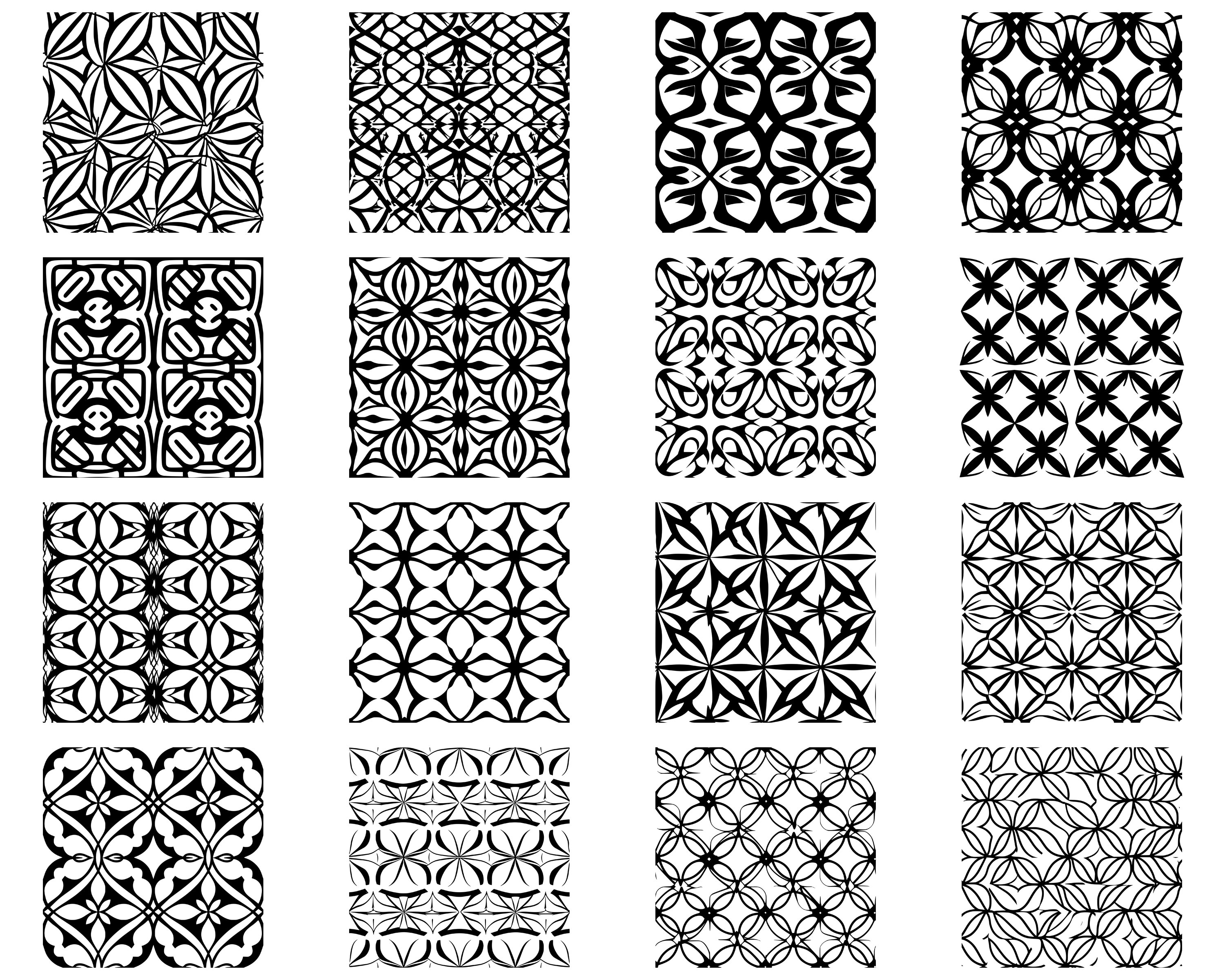 100+ Mesmerizing Seamless Pattern SVG Bundle, Instant Digital Download ...