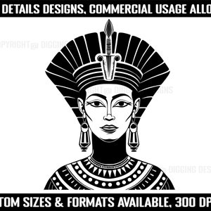 100 Ancient Egypt Queen SVG Bundle, Instant Digital Download, PNG, SVG ...