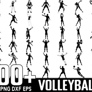 100+ Volleyball SVG Bundle, Instant Digital Download, PNG, SVG Cut Files