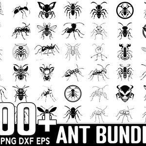 100+ Ant SVG Bundle, Instant Digital Download, PNG, SVG Cut Files