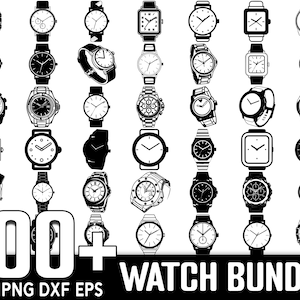 Puede incluir: Un paquete de diseño gráfico en blanco y negro de más de 100 ilustraciones de relojes. El paquete incluye una variedad de estilos de relojes, incluidos relojes redondos, cuadrados y rectangulares. Todos los relojes tienen un estilo simple y minimalista.