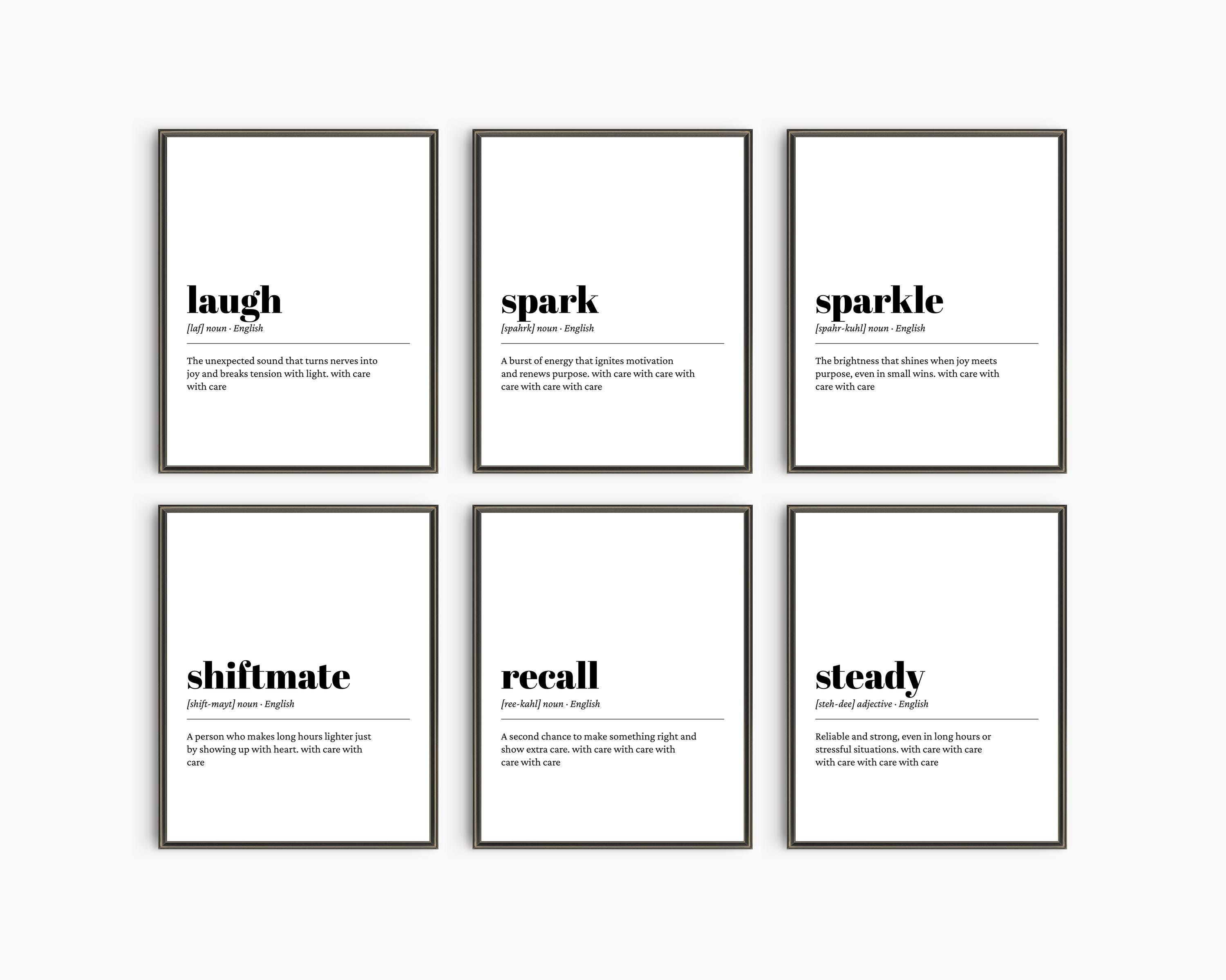 面白い歯科医院アートプリント：衛生士の名言集（デジタルダウンロード） - Etsy 日本, image size:3000x2400