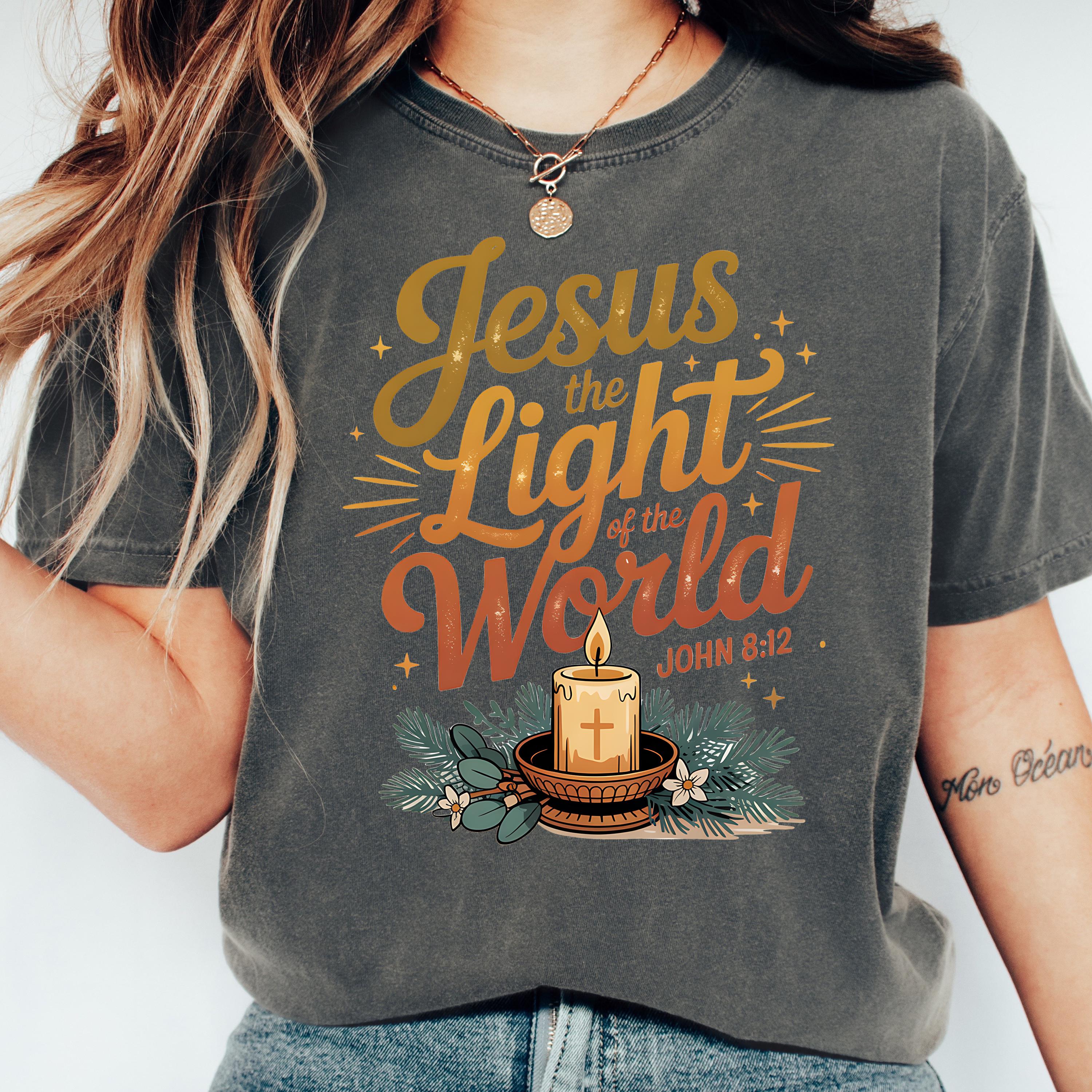 Christian Candle Clipart: Jesus Light of the World PNG (digital ...