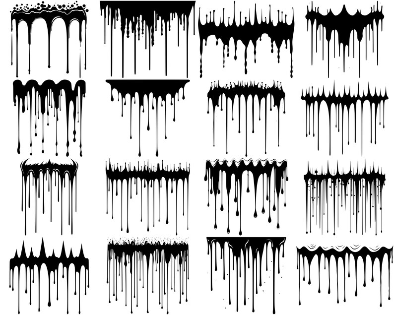 100+ Dripping SVG Bundle, Instant Digital Download, PNG, SVG Cut Files ...