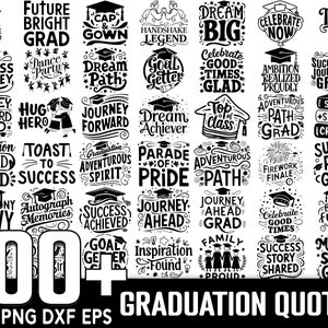 100+ Graduation Quotes SVG Bundle, Instant Digital Download, PNG, SVG Cut Files