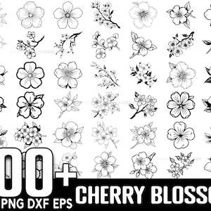 100+ Cherry Blossom SVG Bundle, Instant Digital Download 100+ Cherry Blossom SVG Bundle, Instant Digital Download