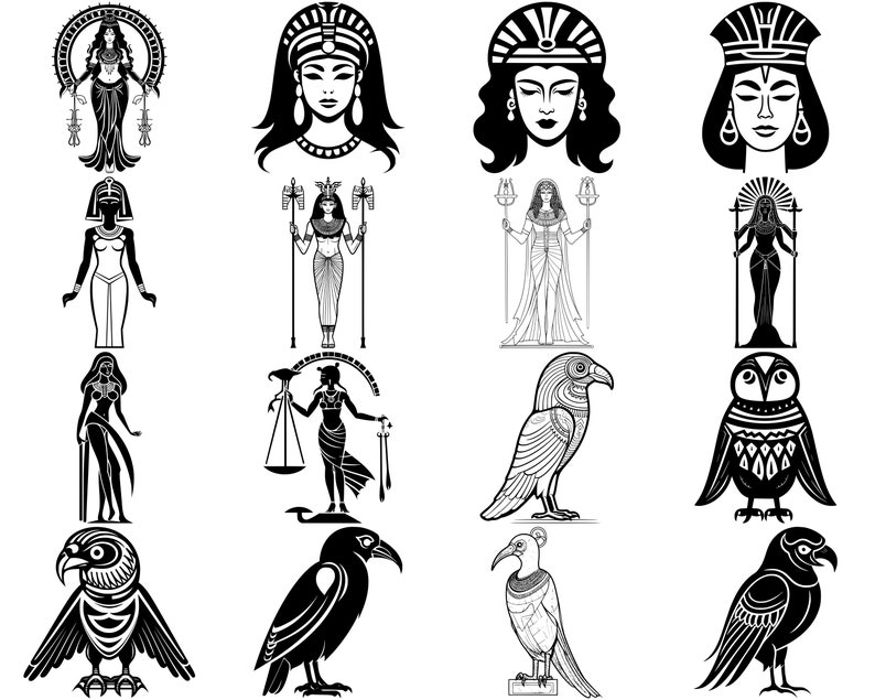 100+ Egypt SVG Bundle, Instant Digital Download, PNG, SVG Cut Files - Etsy