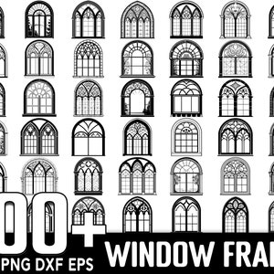 100+ Window SVG Bundle, Instant Digital Download, PNG, SVG Cut Files